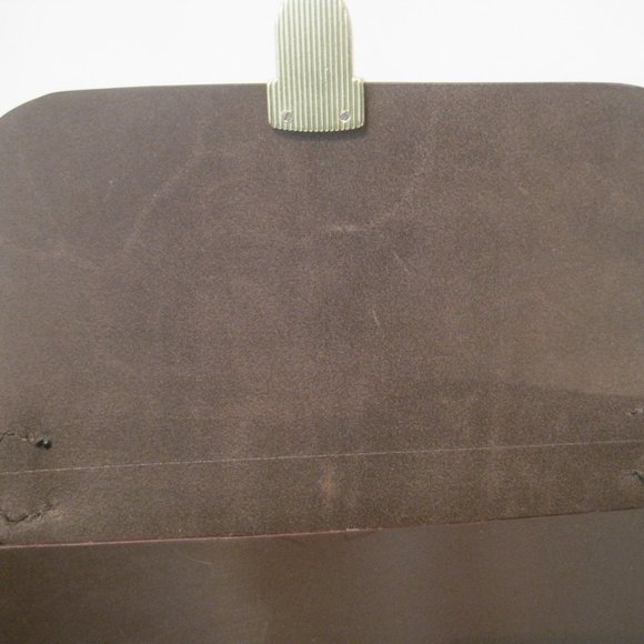 ScapeGrace Brown Leather Top Handle Handbag - Picture 6 of 6